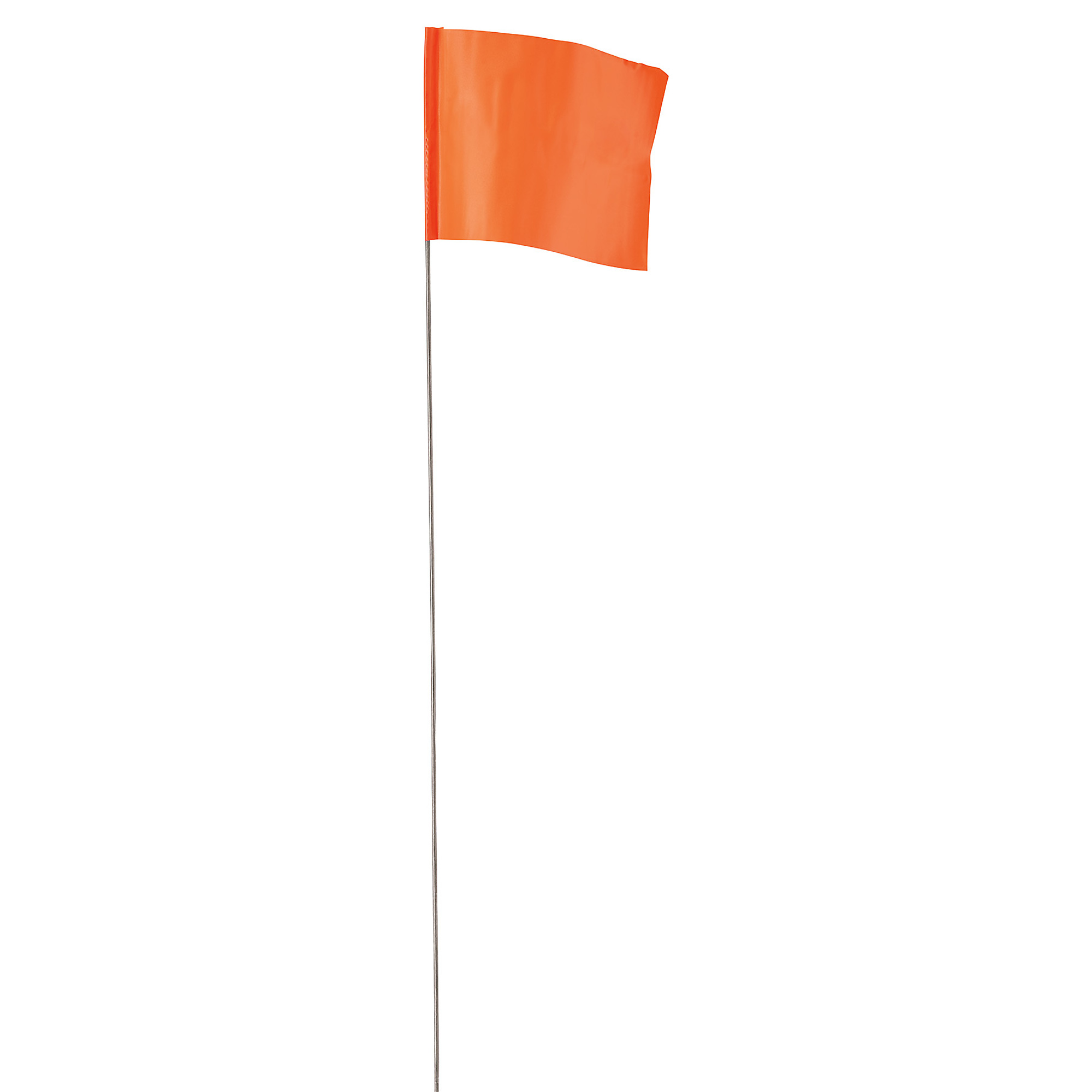 Empire 100pk Plastic Orange Stake Flags, 1.5in., Model# 78-002